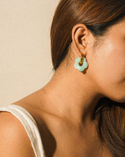 Blossom Hoops (Ocean)